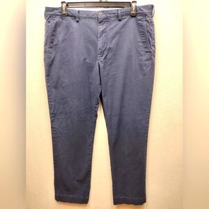 Polo Ralph Lauren Men's 38x30 Stretch Straight Fit Flex Chinos Pants Navy Blue